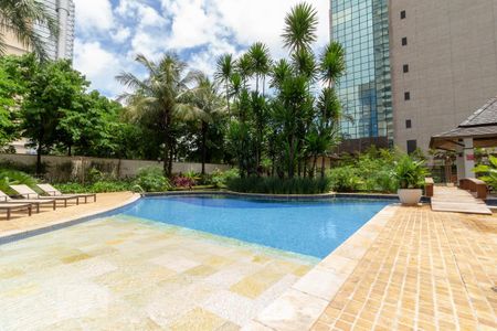 Studio para alugar com 50m², 1 quarto e 1 vagaPiscina