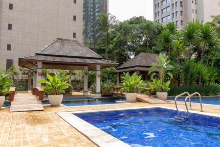 Studio para alugar com 50m², 1 quarto e 1 vagaPiscina