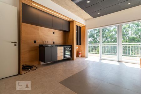 Cozinha de kitnet/studio à venda com 1 quarto, 49m² em Tamboré, Santana de Parnaíba