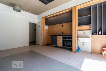 Cozinha de kitnet/studio para alugar com 1 quarto, 49m² em Tamboré, Santana de Parnaíba