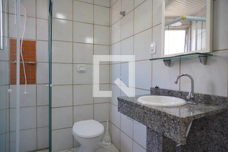 Banheiro Studio de kitnet/studio para alugar com 1 quarto, 35m² em Carvoeira, Florianópolis