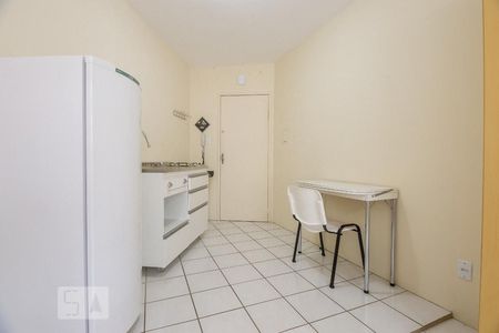 Cozinha de kitnet/studio para alugar com 1 quarto, 35m² em Carvoeira, Florianópolis