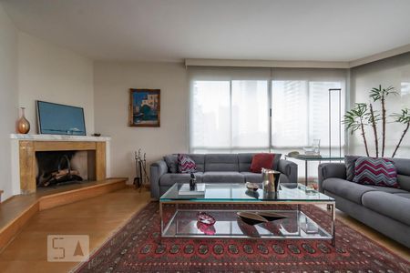 Sala 1 piso de apartamento à venda com 3 quartos, 580m² em Real Parque, São Paulo
