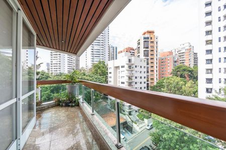 Varanda de apartamento à venda com 3 quartos, 580m² em Real Parque, São Paulo