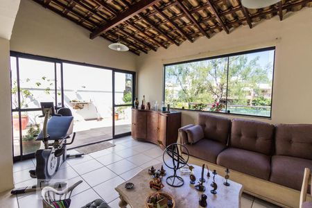 Sala de apartamento à venda com 4 quartos, 191m² em Recreio dos Bandeirantes, Rio de Janeiro