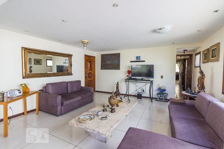 Sala de apartamento à venda com 4 quartos, 191m² em Recreio dos Bandeirantes, Rio de Janeiro