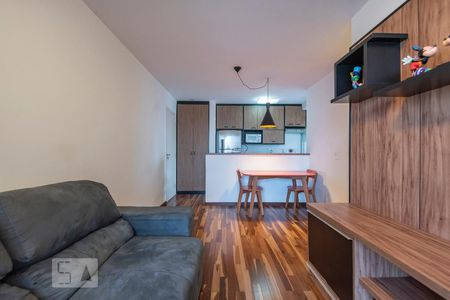 Sala de apartamento à venda com 2 quartos, 57m² em Parque Reboucas, São Paulo