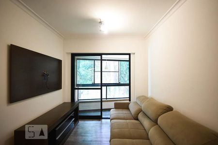 Sala de tv de apartamento para alugar com 2 quartos, 62m² em Vila Andrade, São Paulo