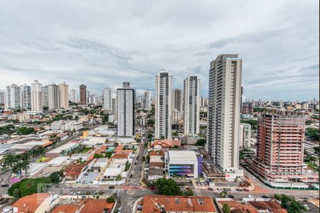 Vista da Suíte 1 de apartamento para alugar com 3 quartos, 100m² em Setor Bueno, Goiânia