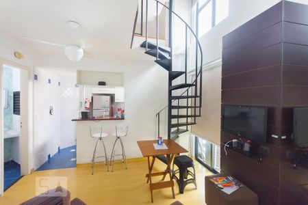 Apartamento para alugar com 45m², 1 quarto e 1 vaga