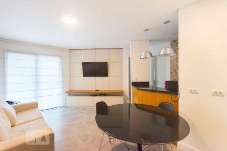 Sala de apartamento para alugar com 1 quarto, 48m² em Itaim Bibi, São Paulo