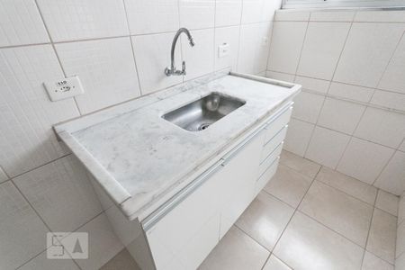 Cozinha  de apartamento para alugar com 1 quarto, 33m² em Vila Clementino, São Paulo