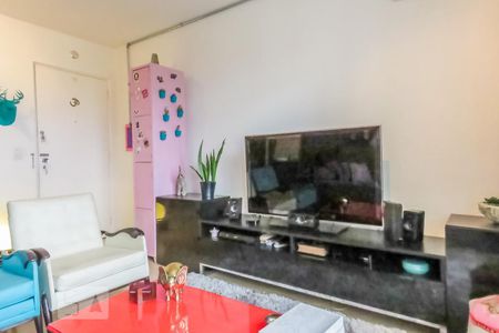 Sala de apartamento à venda com 1 quarto, 57m² em Moema, São Paulo