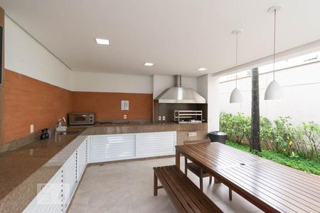 Studio para alugar com 37m², 1 quarto e 1 vagaChurrasqueira