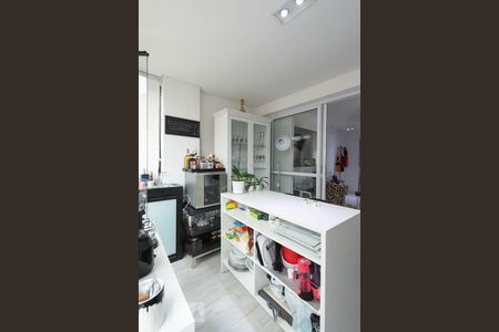 Studio para alugar com 37m², 1 quarto e 1 vagaCozinha - Varanda