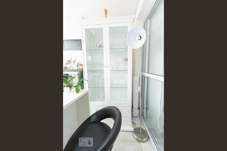 Studio para alugar com 37m², 1 quarto e 1 vagaCozinha - Varanda