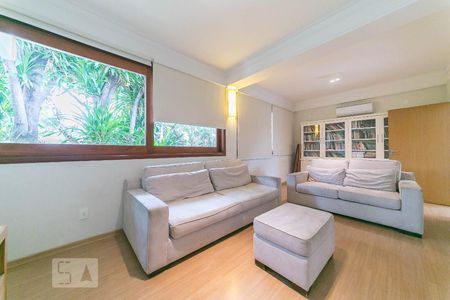 Sala de casa de condomínio para alugar com 5 quartos, 540m² em Parque Nova Campinas, Campinas