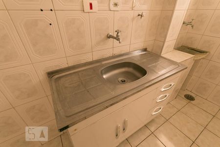 Cozinha  de apartamento à venda com 1 quarto, 35m² em Liberdade, São Paulo