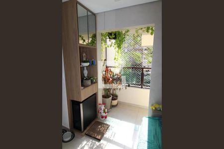 Varanda da Sala de apartamento à venda com 2 quartos, 45m² em Jardim Ampliação, São Paulo