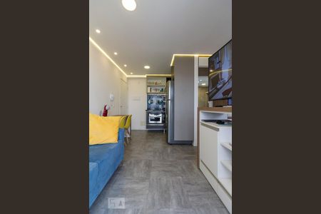 Sala e Vista para Cozinha de kitnet/studio para alugar com 1 quarto, 35m² em Mooca, São Paulo