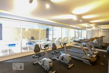 Apartamento para alugar com 36m², 1 quarto e sem vaga Apartamento para alugar com 36m², 1 quarto e sem vagaÁrea Externa - Academia