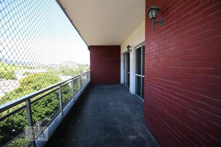 Varanda da Sala de apartamento à venda com 3 quartos, 126m² em Pechincha, Rio de Janeiro