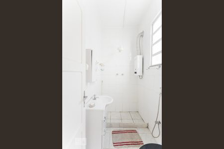 Banheiro de kitnet/studio à venda com 1 quarto, 38m² em Tijuca, Rio de Janeiro