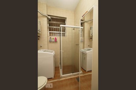 Banheiro. de kitnet/studio à venda com 1 quarto, 40m² em Copacabana, Rio de Janeiro