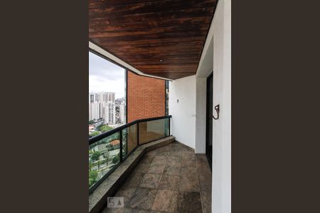 Varanda da Sala de apartamento para alugar com 3 quartos, 168m² em Jardim Anália Franco, São Paulo