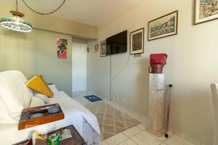 Sala de apartamento à venda com 1 quarto, 52m² em Campo Belo, São Paulo