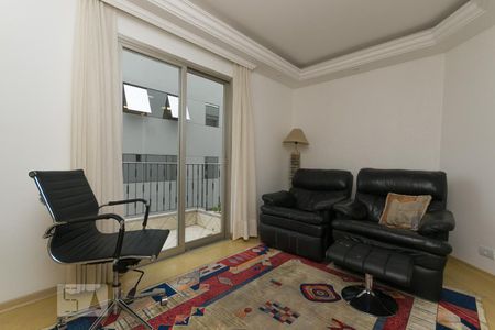 Sala de tv de apartamento à venda com 4 quartos, 232m² em Vila Clementino, São Paulo