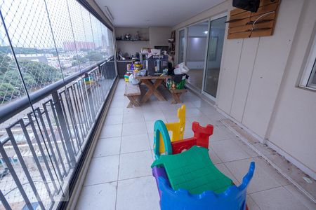 Varanda Gourmet de apartamento à venda com 3 quartos, 162m² em Parque Industrial Tomas Edson, São Paulo