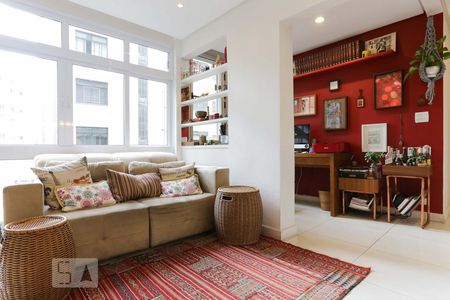 Sala de apartamento para alugar com 1 quarto, 56m² em Jardim Paulista, São Paulo