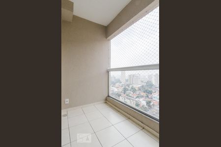 Varanda da Sala de apartamento para alugar com 2 quartos, 52m² em Vila Assunção, Santo André