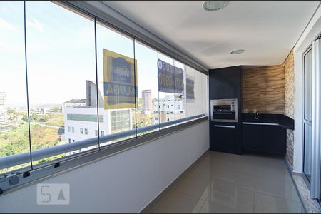 Varanda Gourmet de apartamento para alugar com 2 quartos, 103m² em Vila da Serra, Nova Lima