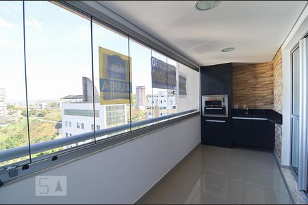 Varanda Gourmet de apartamento para alugar com 2 quartos, 103m² em Vale do Sereno, Nova Lima