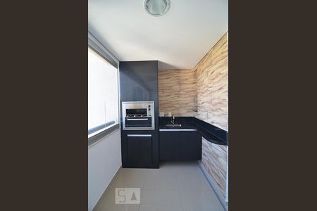 Varanda Gourmet de apartamento para alugar com 2 quartos, 103m² em Vila da Serra, Nova Lima