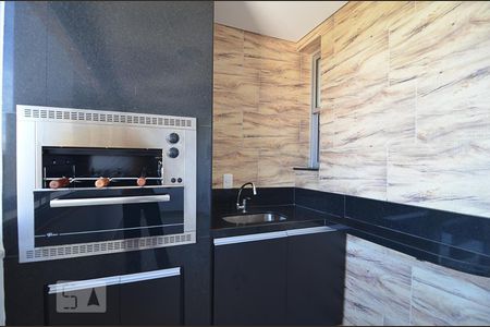 Varanda Gourmet de apartamento para alugar com 2 quartos, 103m² em Vale do Sereno, Nova Lima