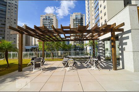 Apartamento para alugar com 103m², 2 quartos e 3 vagasÁrea externa prédio