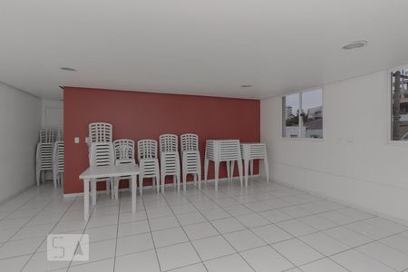 Apartamento à venda com 34m², 1 quarto e 1 vagaSalão de festas