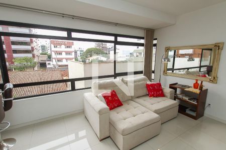 Sala de apartamento para alugar com 1 quarto, 67m² em Boa Vista, Porto Alegre