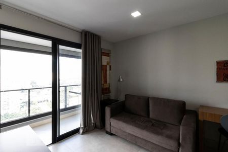 Sala de kitnet/studio para alugar com 1 quarto, 38m² em Campo Belo, São Paulo
