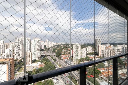Studio para alugar com 38m², 1 quarto e 1 vaga Studio para alugar com 38m², 1 quarto e 1 vagaVista da Varanda