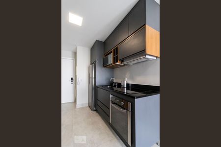 Cozinha de kitnet/studio para alugar com 1 quarto, 38m² em Campo Belo, São Paulo