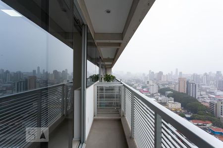 Studio para alugar com 32m², 1 quarto e 1 vagaVaranda