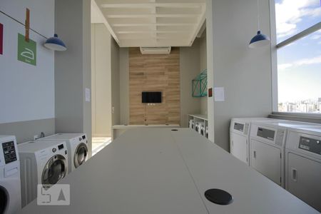Studio para alugar com 32m², 1 quarto e 1 vagaLavanderia