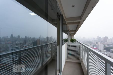 Studio para alugar com 32m², 1 quarto e 1 vagaVaranda