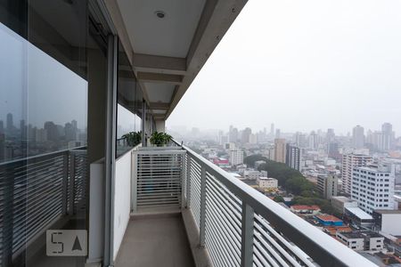 Studio para alugar com 32m², 1 quarto e 1 vagaVaranda