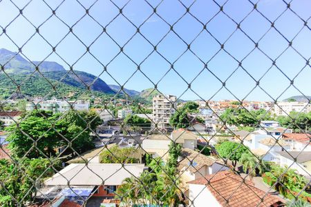 Vista Varanda Sala (Primeiro Andar) de apartamento à venda com 4 quartos, 169m² em Freguesia (jacarepaguá), Rio de Janeiro