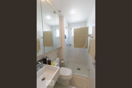 Banheiro Social de apartamento para alugar com 2 quartos, 69m² em Vila Gertrudes, São Paulo